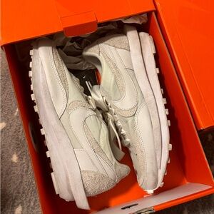 Sacai Nike collab LD waffle sneakers (white)
